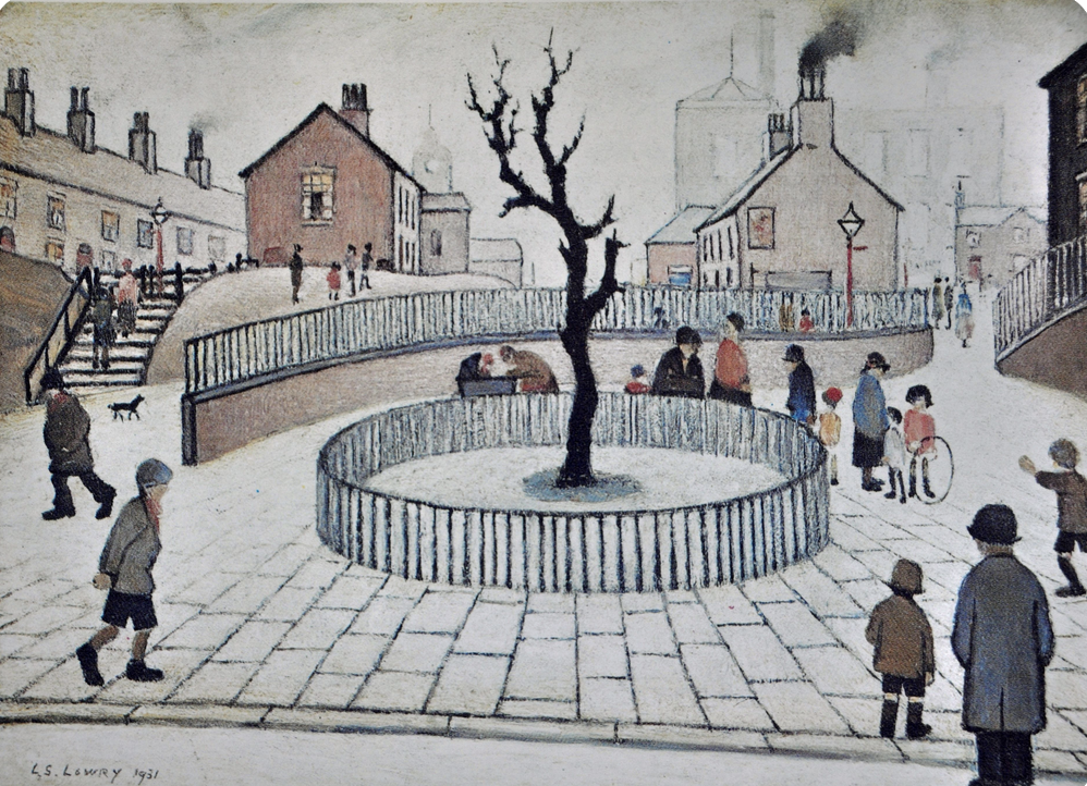 The Tree (1931) by Laurence Stephen Lowry (1887 - 1976), English artist.
