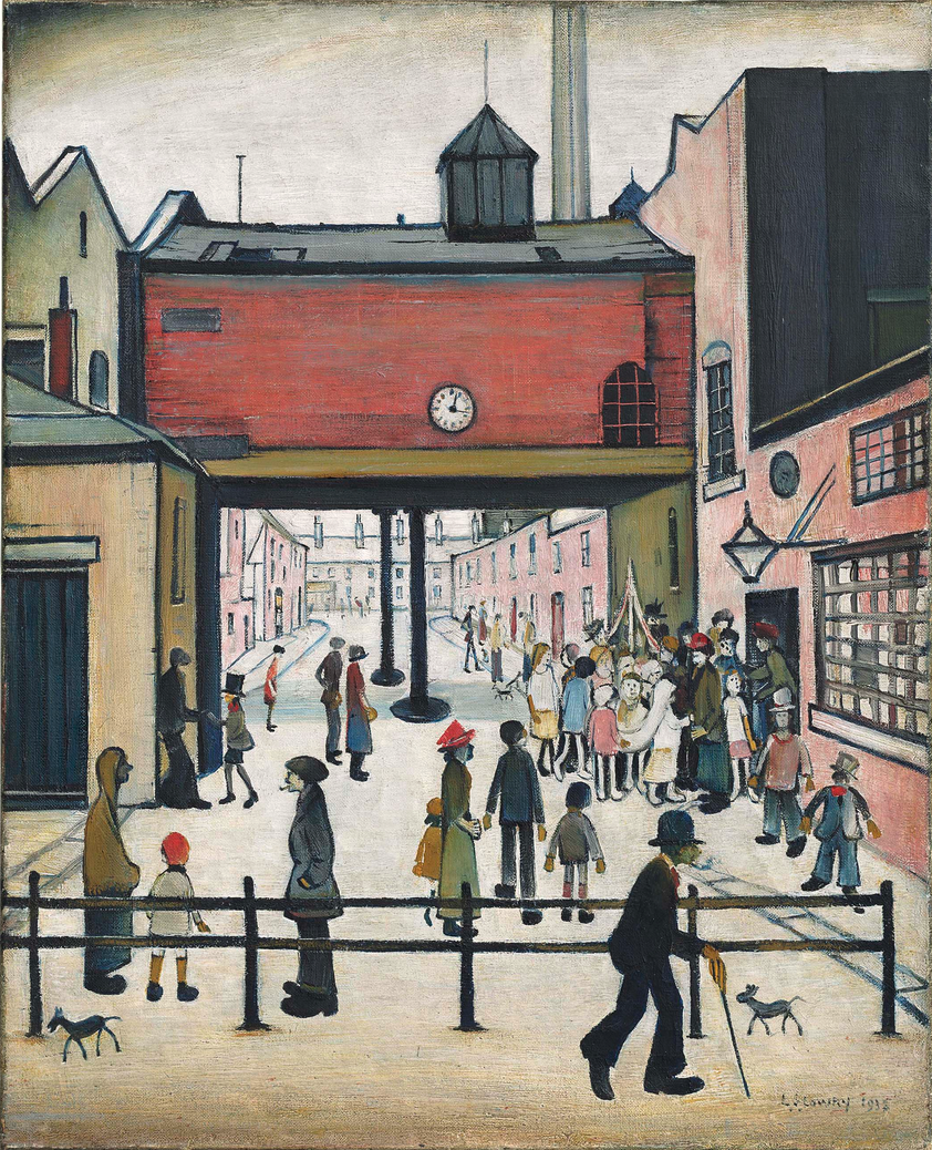 May Day (1935) by Laurence Stephen Lowry (1887 - 1976), English artist.